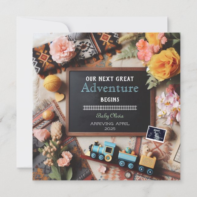 Anúncio de gravidez do comboio, neutro em relação  (Frente)