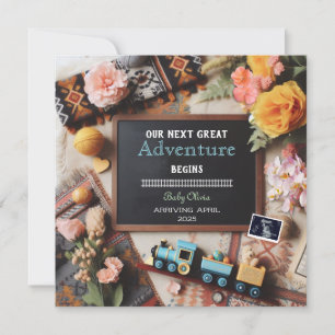 Anúncio de gravidez do comboio, neutro em relação 