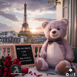 Anúncio de Gravidez do Urso Parisiense