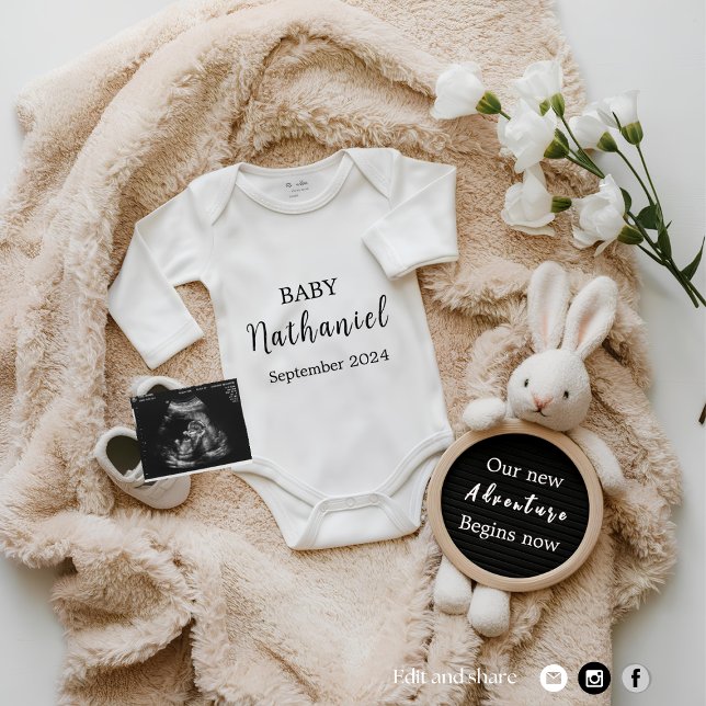 Anúncio de gravidez em coelho neutro (Criador carregado)