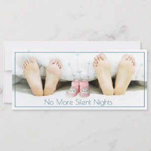 Anúncio de Gravidez Feriado Engraçado