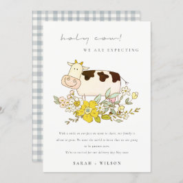 Anúncio de Gravidez Floral, Fazenda Santa,