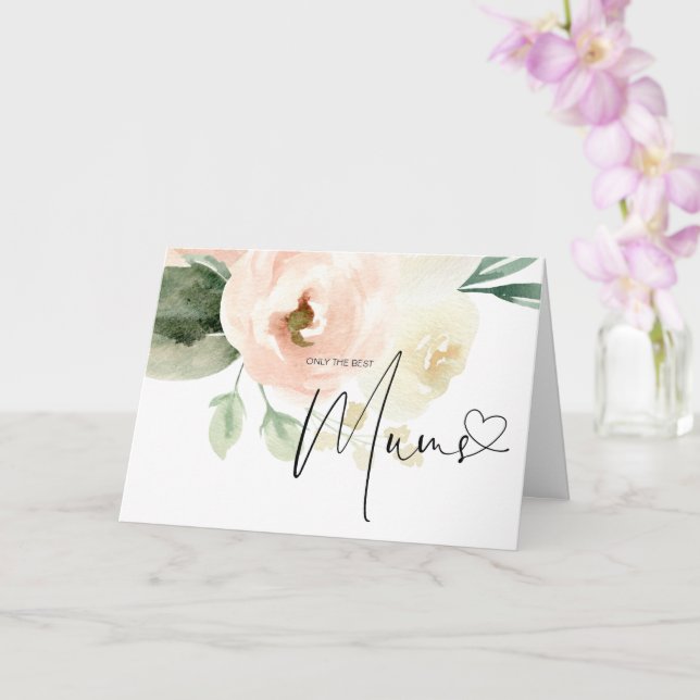 Anúncio de gravidez Folha de bebê em flores de Mãe (Orquídea)