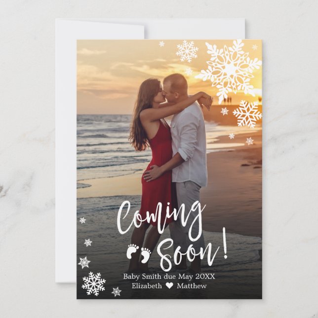 Anúncio de Gravidez Fotográfica em breve no Natal (Frente)