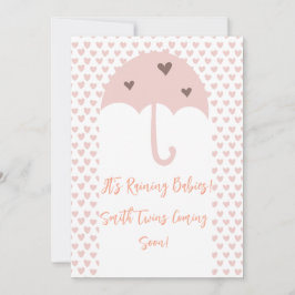 Anúncio de Gravidez Gêmea nos Chás primavera