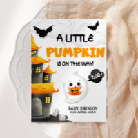 Anúncio de Gravidez Halloween