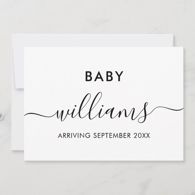 Anúncio de Gravidez Moderna (Frente)