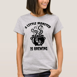 Anúncio de Gravidez no Dia das Bruxas - Camisa