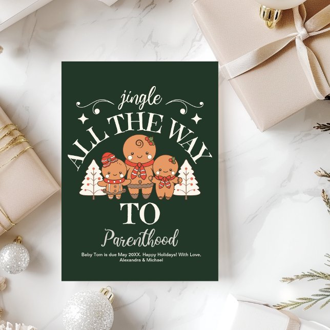 Anúncio de gravidez no Natal (Criador carregado)