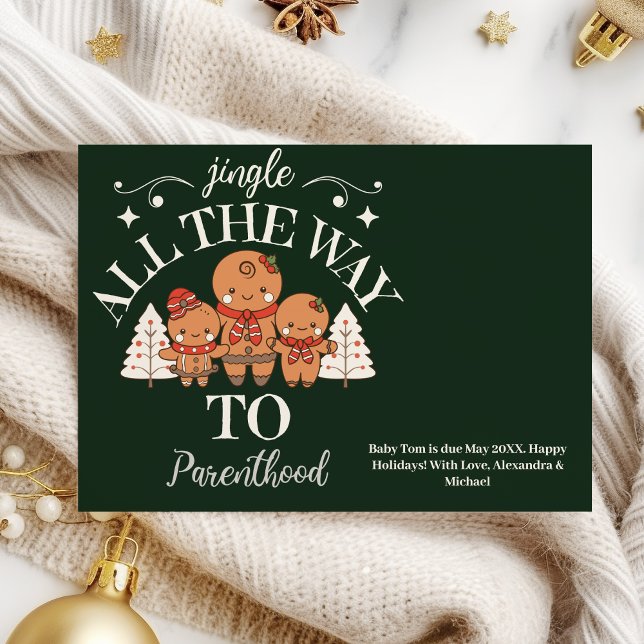 Anúncio de gravidez no Natal (Criador carregado)