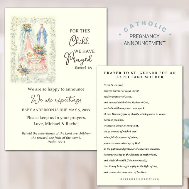 Anúncio de gravidez para bebês ou meninos (Criador carregado)