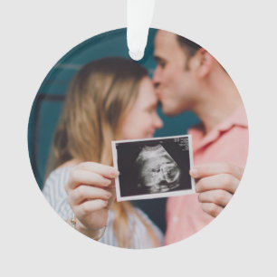 Anúncio de gravidez Vovós Ornamento de presentes