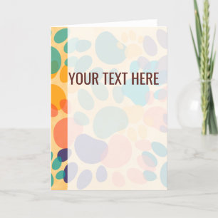 Anúncio de Impressões de Patas de Cachorro com Pad