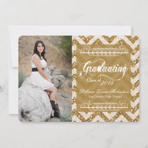 Anúncio de Mais velho com faixa Glitter Dourada 5x