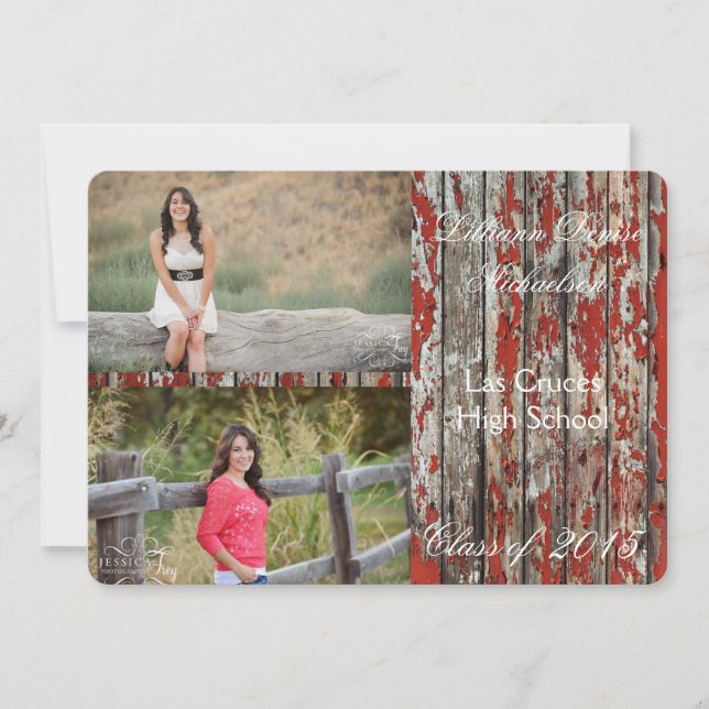 Anúncio de Mais velho de madeira de madeira de 5x7 (Frente)