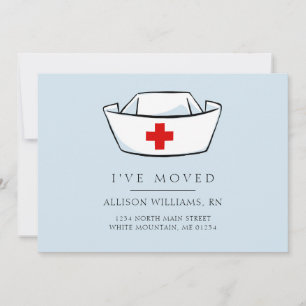 Anúncio de Movimentação Azul Boné Enfermeiro