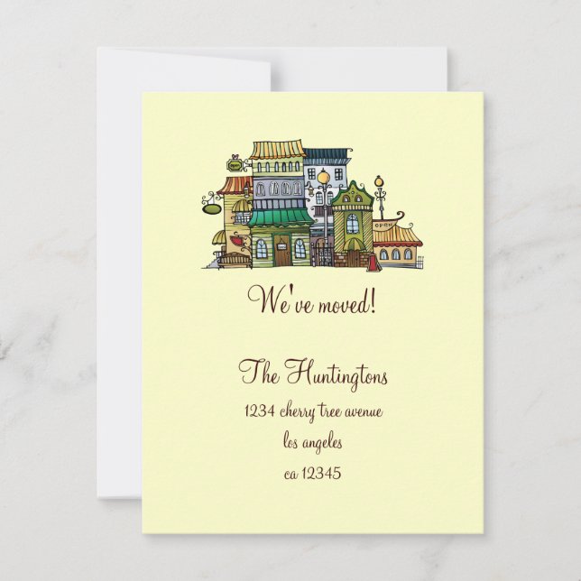 Anúncio de Movimentação da Casa Branca (Frente)