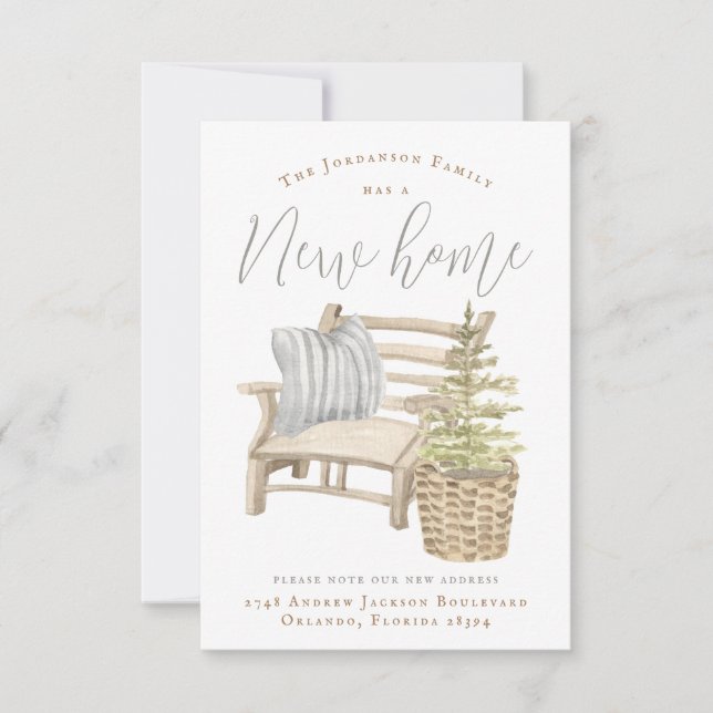 Anúncio de Movimentação da Casa Cozy (Frente)