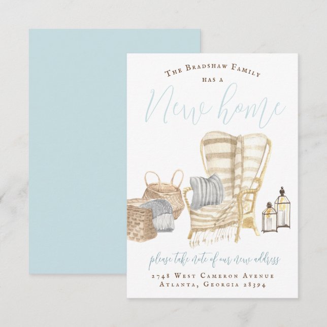 Anúncio de Movimentação da Casa Cozy (Frente/Verso)