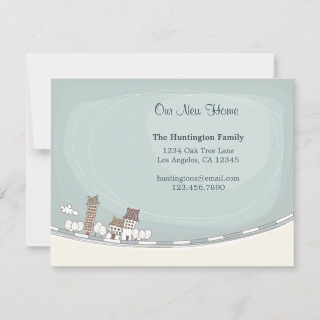 Anúncio de Movimentação da Casa Encantadora (Frente)