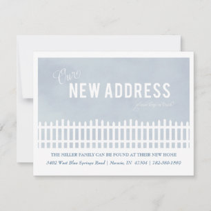 Anúncio de Movimentação da Cerca de Picket