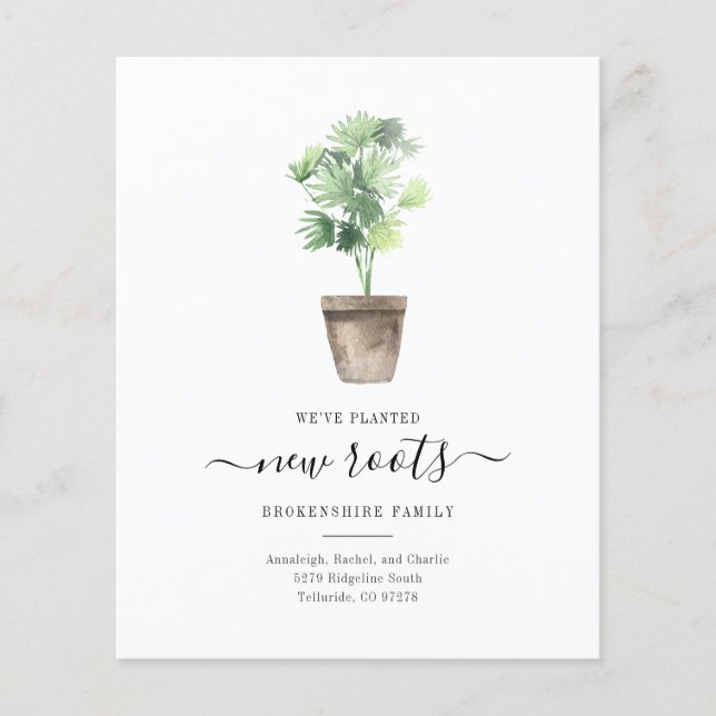 Anúncio de Movimentação da Família Moderna (Frente)