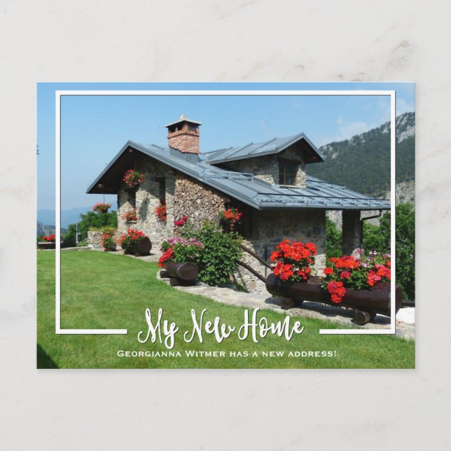 Anúncio de Movimentação da Minha Nova Foto em Casa (Frente)