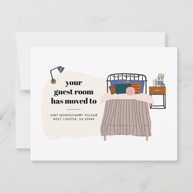 Anúncio de Movimentação da Sala de Convidados de N (Frente)