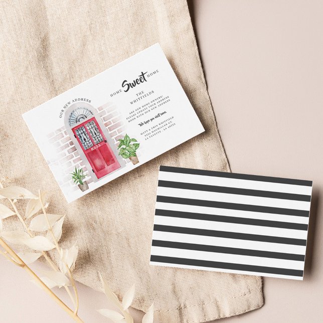 Anúncio de Movimentação de Aquarela Home Sweet Hom (Criador carregado)