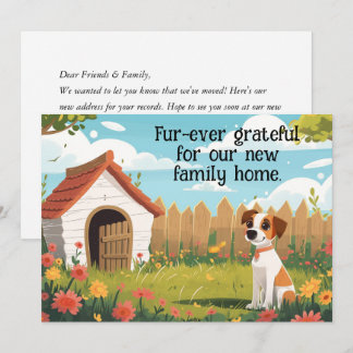 Anúncio de Movimentação de Cachorro Engraçado