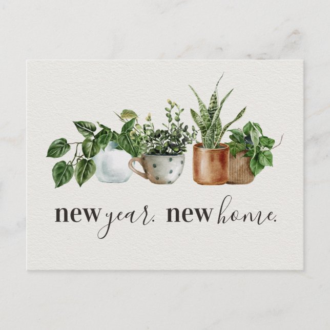 Anúncio de Movimentação de Casa Novo Ano (Frente)