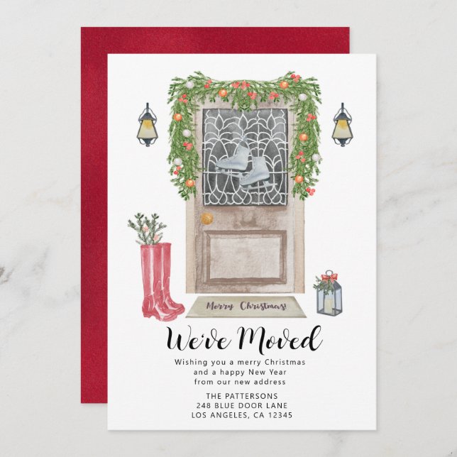 Anúncio de Movimentação de Cores Aquáticas da Port (Frente/Verso)