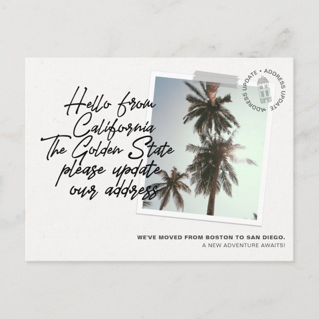 Anúncio de Movimentação de Destino do Estado da Ca (Frente)