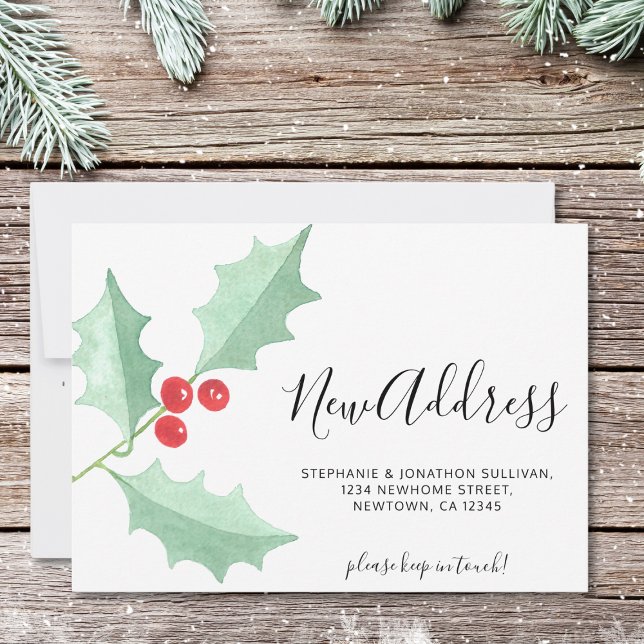 Anúncio de Movimentação de Endereço Holly de Water (Criador carregado)