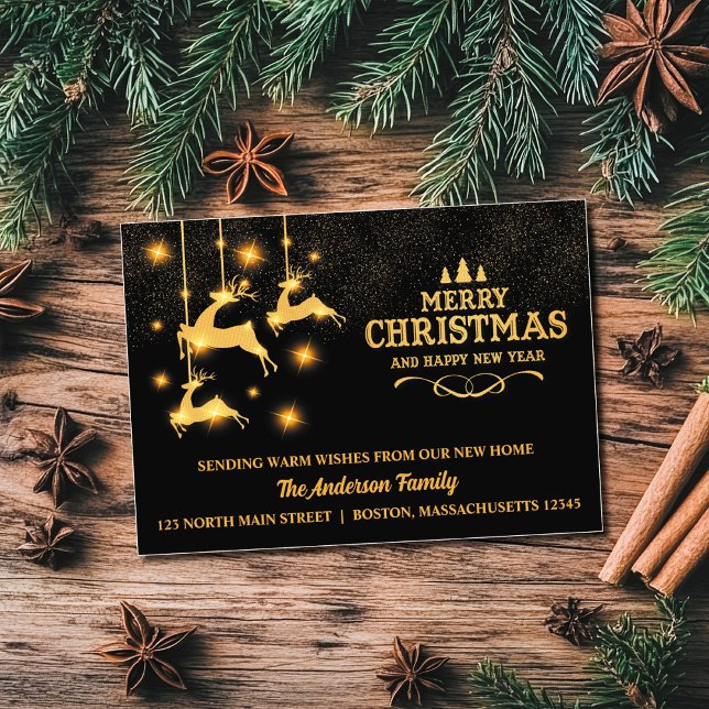 Anúncio de Movimentação de Feriado de Reindeer Dou (Criador carregado)