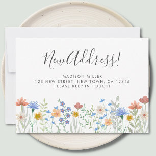 Anúncio de Movimentação de Flores Selvagens de Nov