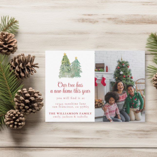 Anúncio de Movimentação de Foto da Família Feriado (Criador carregado)