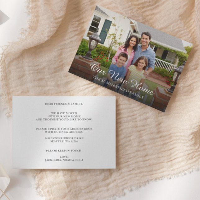 Anúncio de Movimentação de Fotos da Família Simple (Criador carregado)