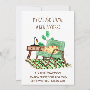 Anúncio de Movimentação de Ginger Cat Change of