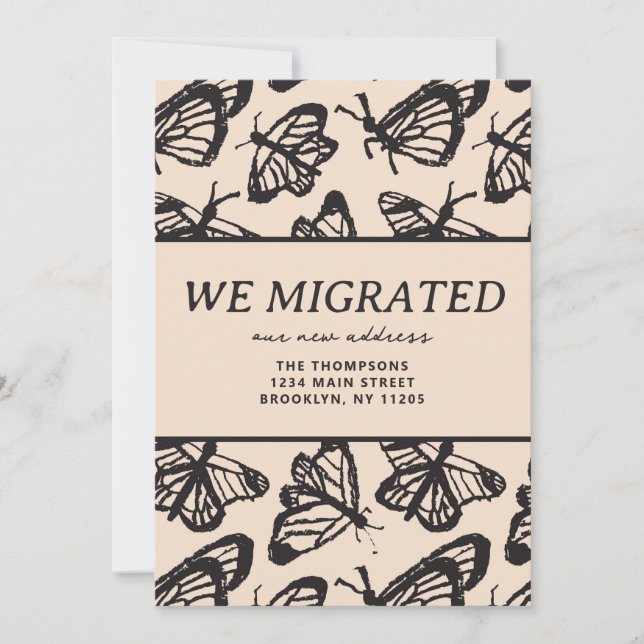 Anúncio de Movimentação de Migração (Frente)