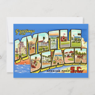 Anúncio de Movimentação de Myrtle Beach SC