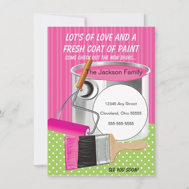 Anúncio de Movimentação de Nova Casaco de Tinta (Frente)