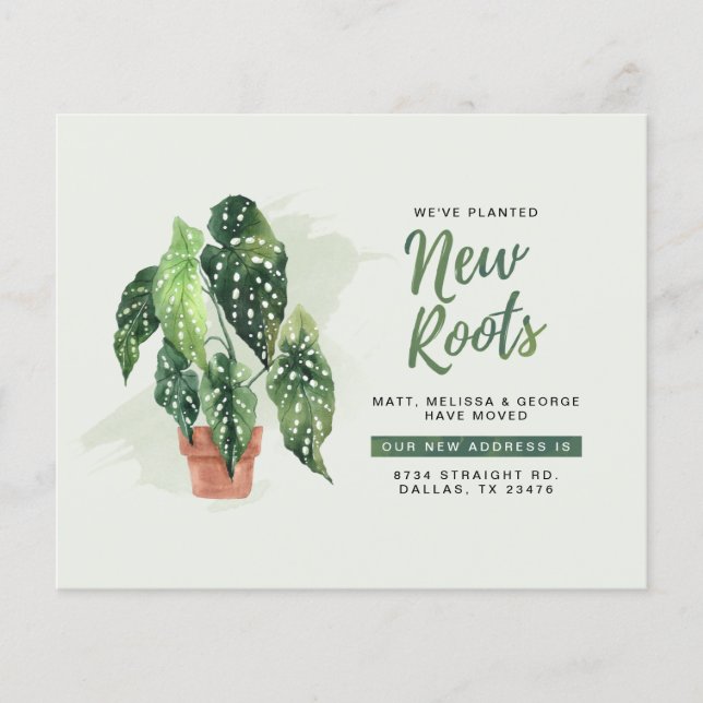 Anúncio de Movimentação de Novo Endereço de Orçame (Frente)