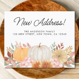 Anúncio de Movimentação de Novo Endereço de Orçame