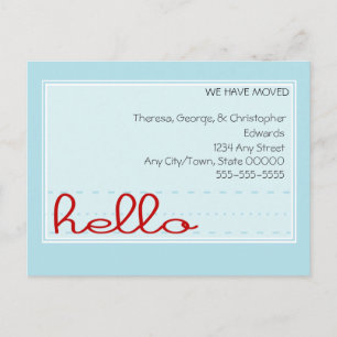 Anúncio de Movimentação de Olá