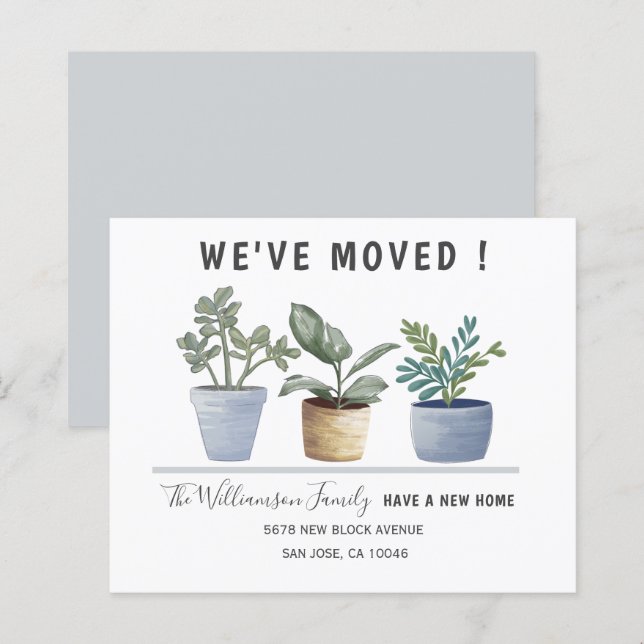 Anúncio de Movimentação de Plantas Botânicas De Or (Frente/Verso)