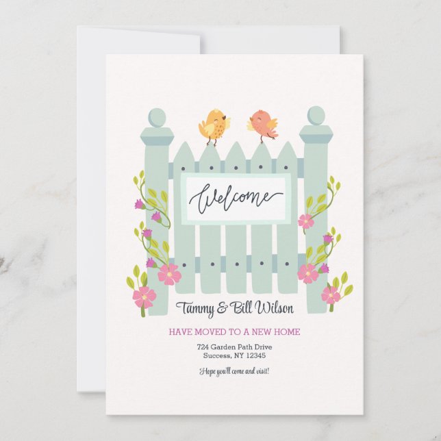 Anúncio de Movimentação de Portas de Boas-vindas (Frente)