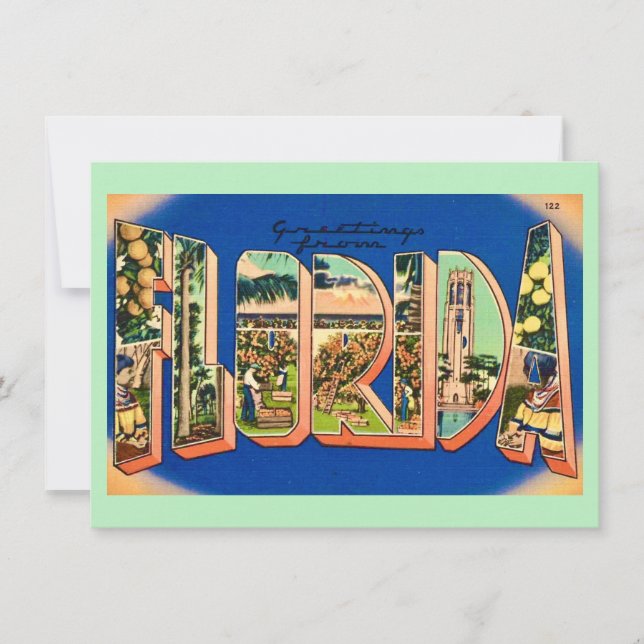 Anúncio de Movimentação de Saudação da Flórida (Frente)