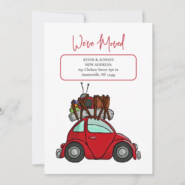 Anúncio de Movimentação do Carro (Frente)