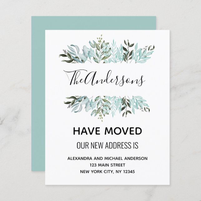 Anúncio de Movimentação do Orçamento Eucalyptus Gr (Frente/Verso)